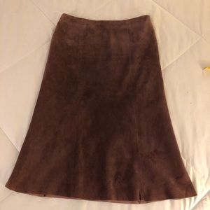 Anonymous John Carlisle Leather Skirt